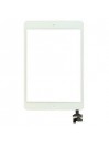 Vitre Tactile pour iPad Mini 1 Blanc Pré Assemblée sans outils