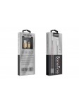 Câble 2 en 1 (Pour iPhone+Micro-USB) LDNIO LC86 Or 1.1m