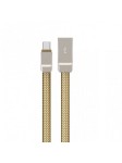 Câble en alliage de zinc Micro-USB LDNIO LS20S Or 1m