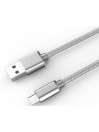 Câble Rond Micro-USB LDNIO LS17S Argent 2m