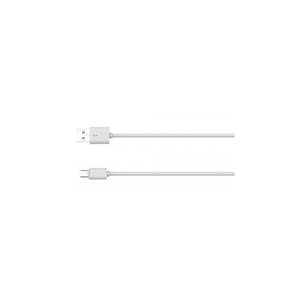 Câble Rond Micro-USB LDNIO SY-03S Blanc 1m
