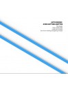 Câble Slim LDNIO XS-07AI Bleu 1m compatible iPhone 5/6/7/7Pus/8/8 Plus/X/6s