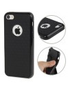 Coque Cube en Silicone Gel (TPU) pour iPhone 5C Noir