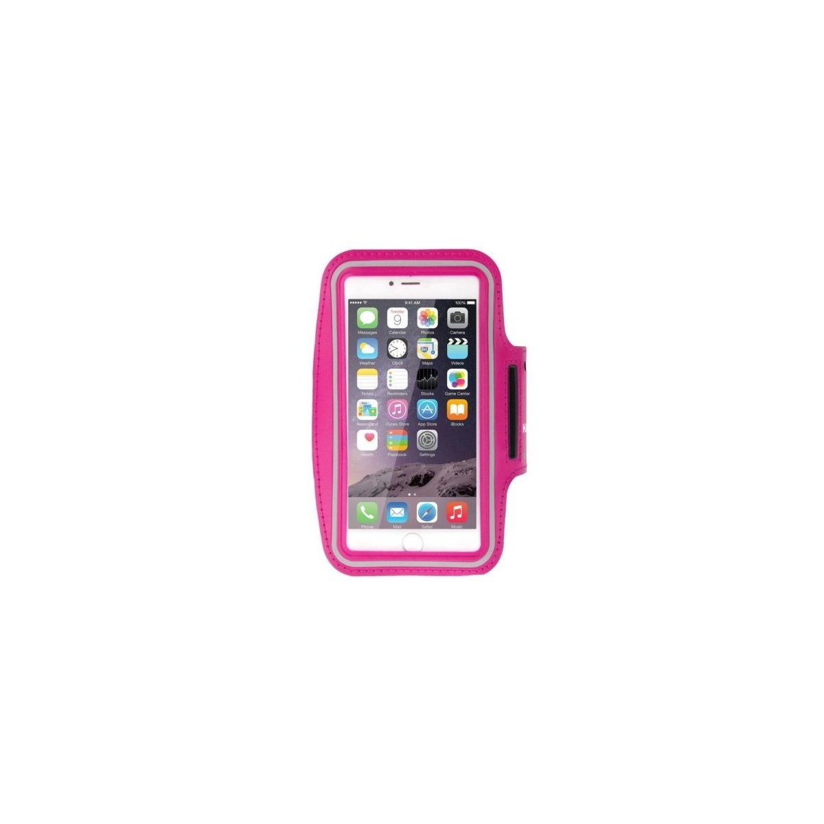 Brassard Armband Sport Haweel pour Smartphones Rose