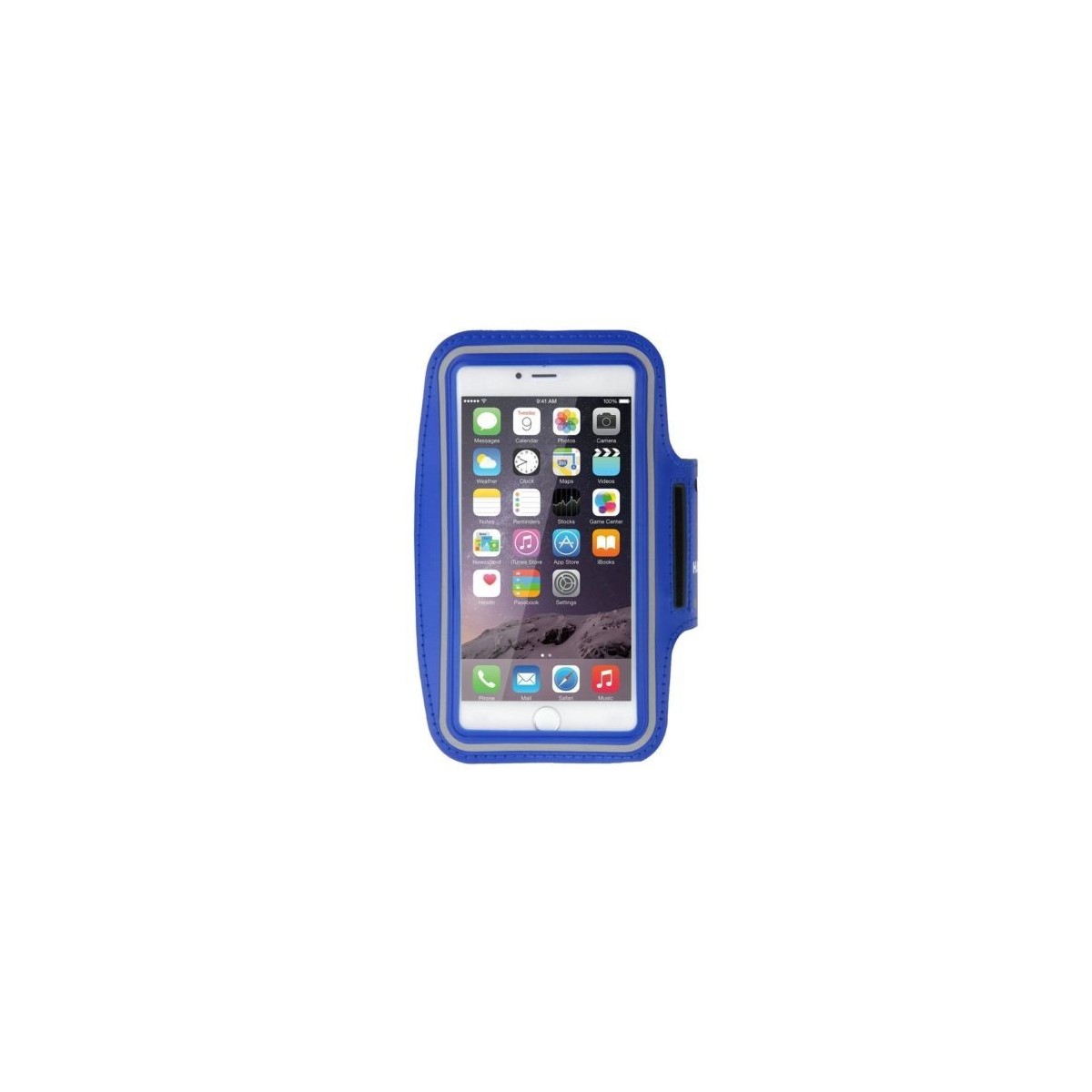 Brassard Armband Sport Haweel pour Smartphones Bleu