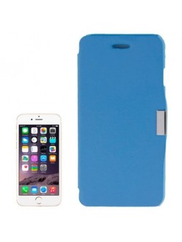 Étui à Clapet Horizontal magnétique pour iPhone 6/6S Bleu