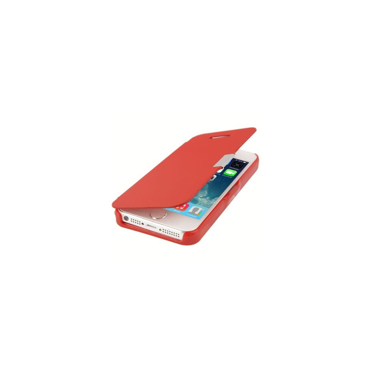 Etui Magnétique pour iPhone 5 Rouge