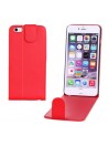 Étui à Clapet Vertical pour iPhone 6/6S Plus Rouge