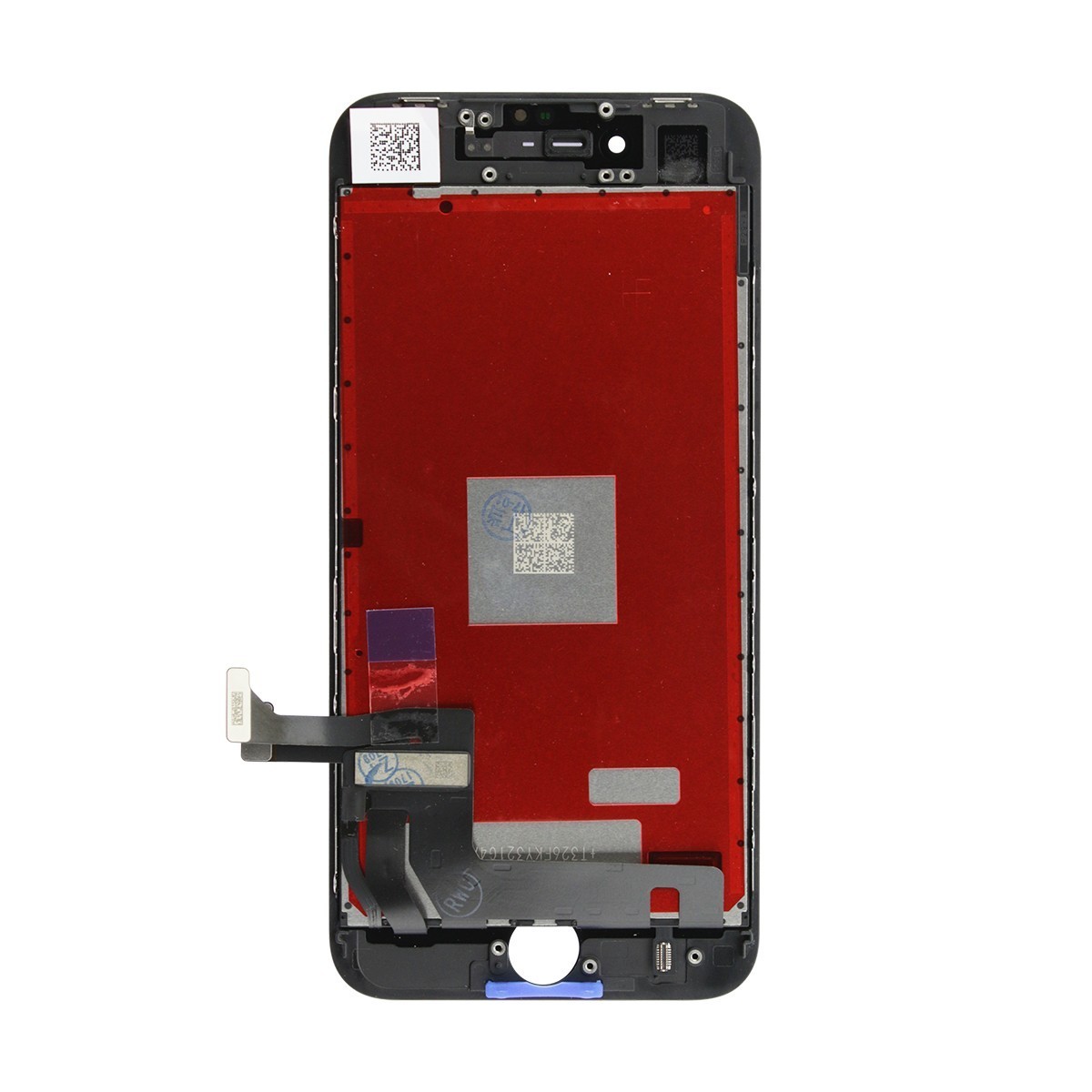 ECRAN LCD POUR IPHONE 8 NOIR + VITRE TACTILE SUR CHASSIS SANS OUTILS