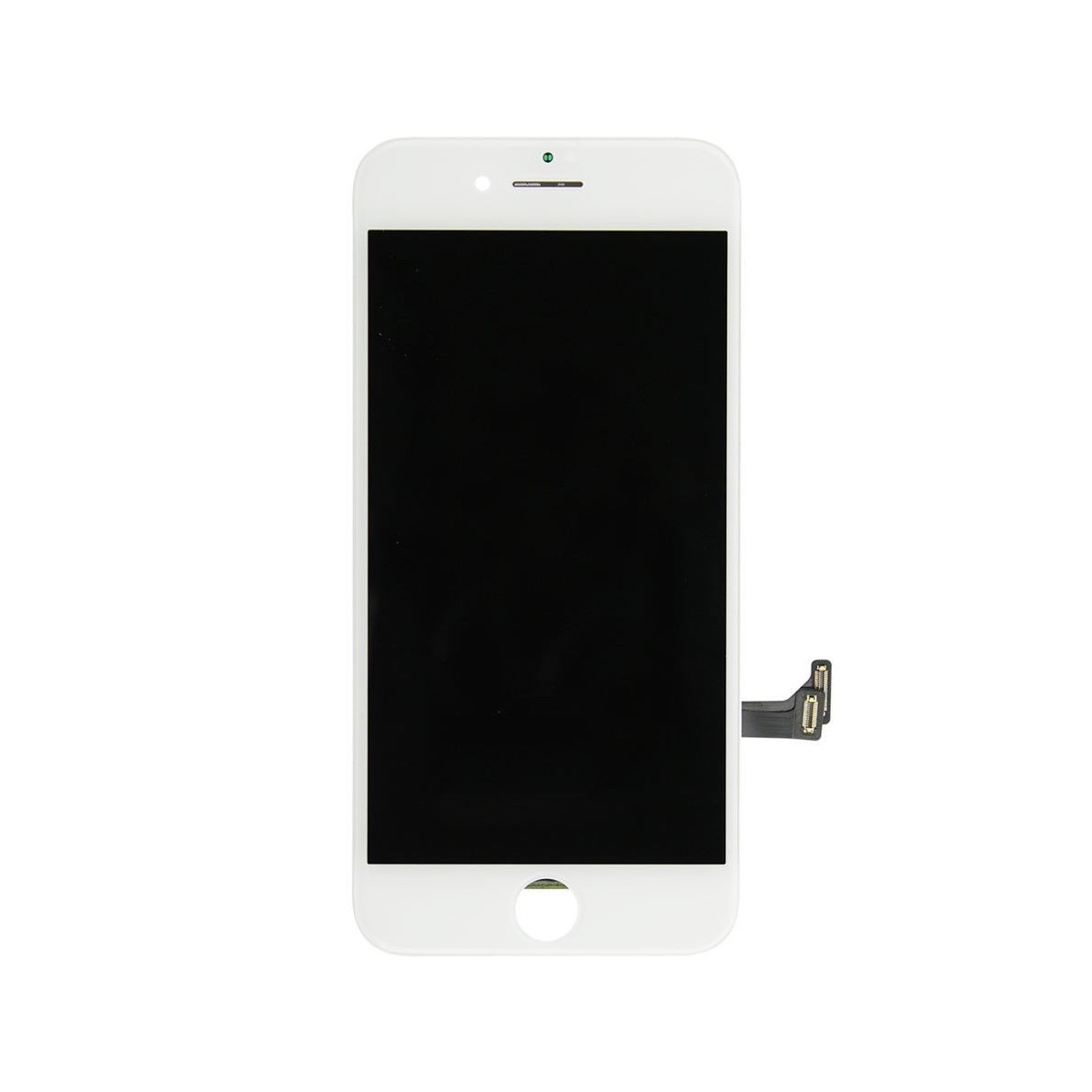 ECRAN LCD POUR IPHONE 8 BLANC + VITRE TACTILE SUR CHASSIS SANS OUTILS