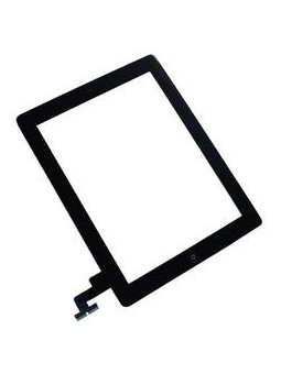 Vitre Tactile pour iPad 2 Noir Pré Assemblée sans outils
