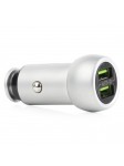Chargeur de voiture LDNIO C401I 2 Ports USB, 3.6A avec Câble Lighting iPhone