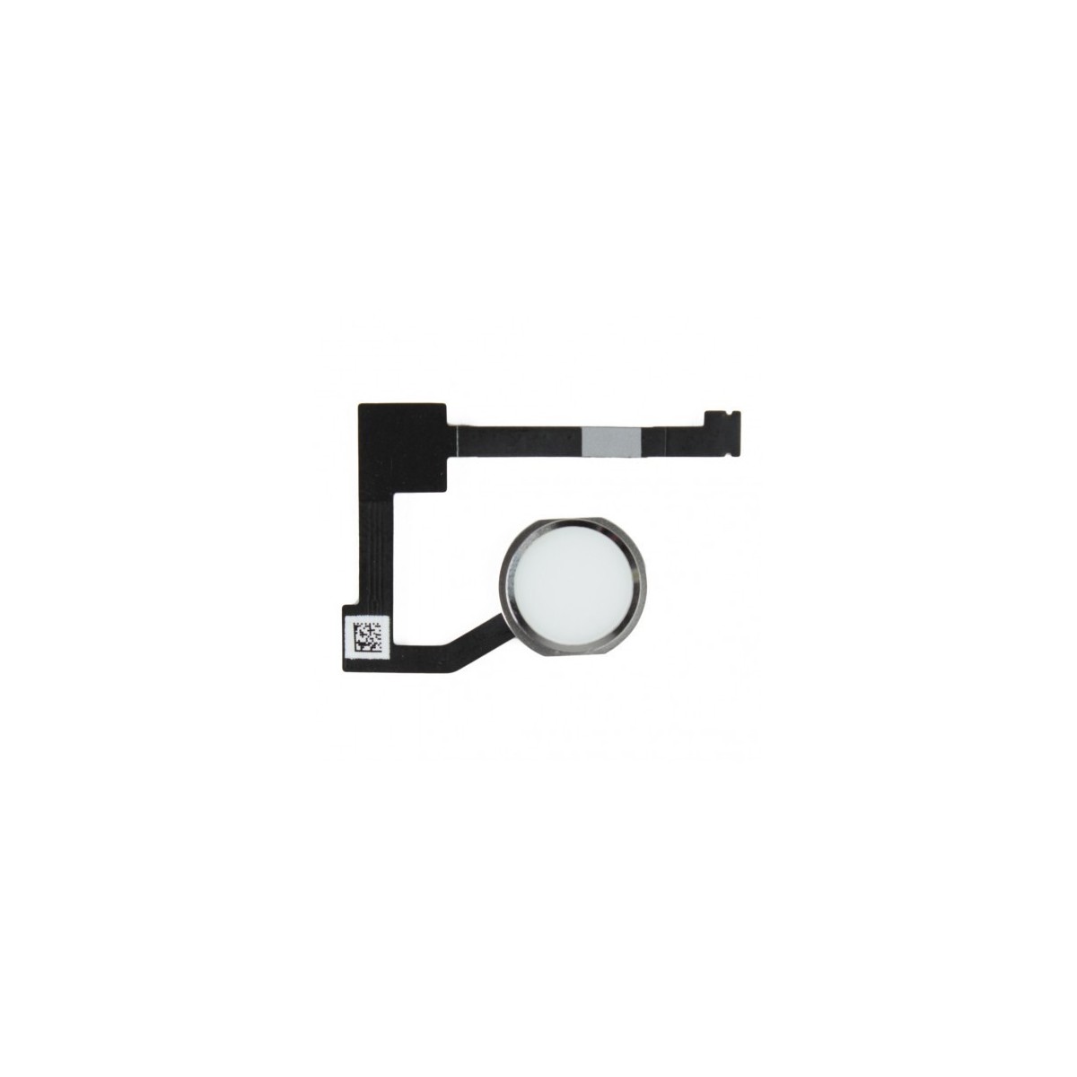 Bouton home + nappe Pour Pour iPad Air 2 Blanc