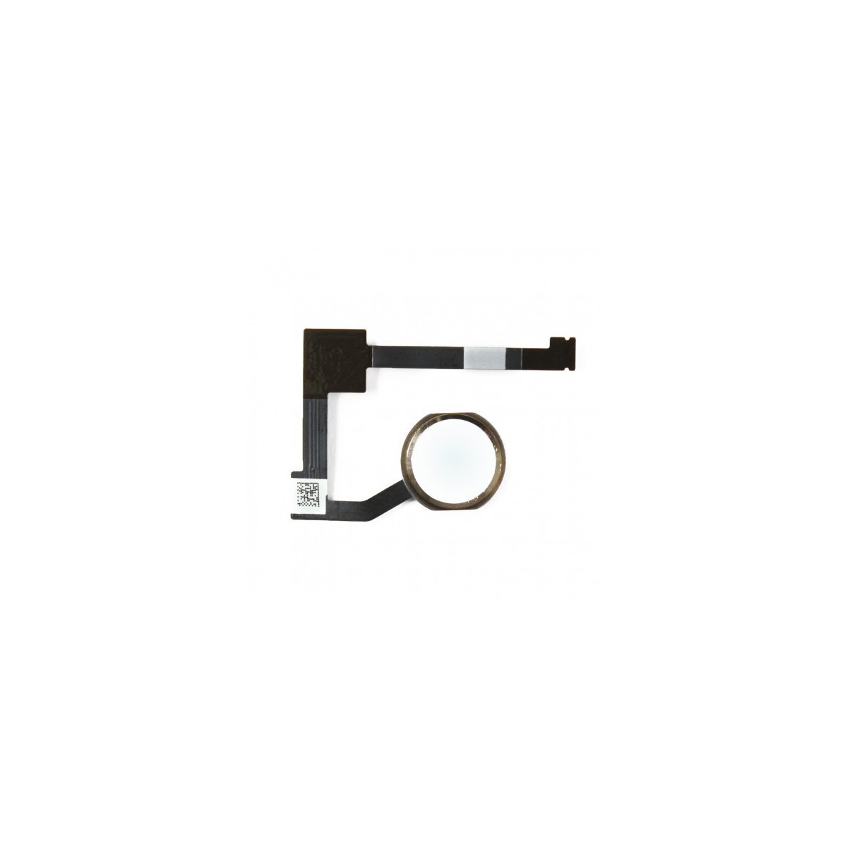 Bouton home + nappe iPad Air 2 Or