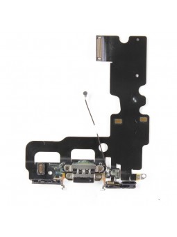 Nappe flex noir dock connecteur de charge iPhone 7