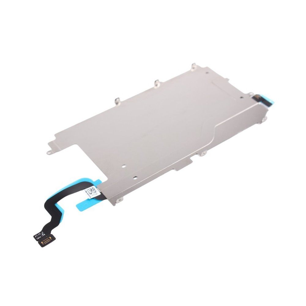 Plaque métal LCD + nappe bouton home pour iPhone 6