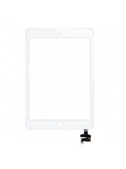 Vitre Tactile pour iPad Mini 3 Blanc Pré Assemblée sans outils