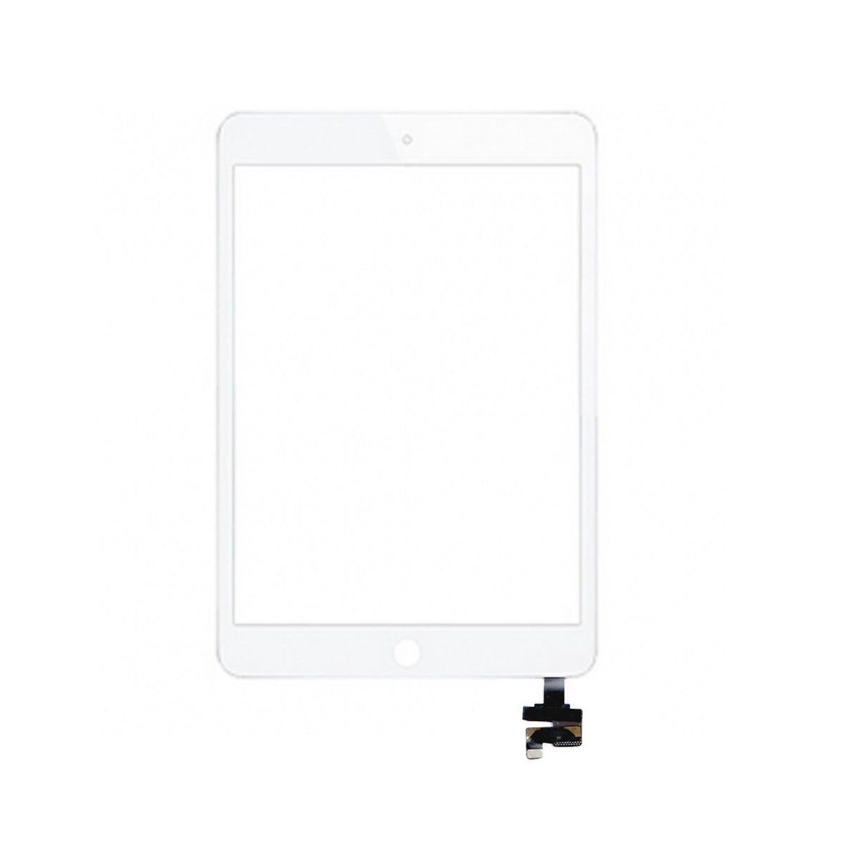 Vitre Tactile pour iPad Mini 3 Blanc Pré Assemblée sans outils