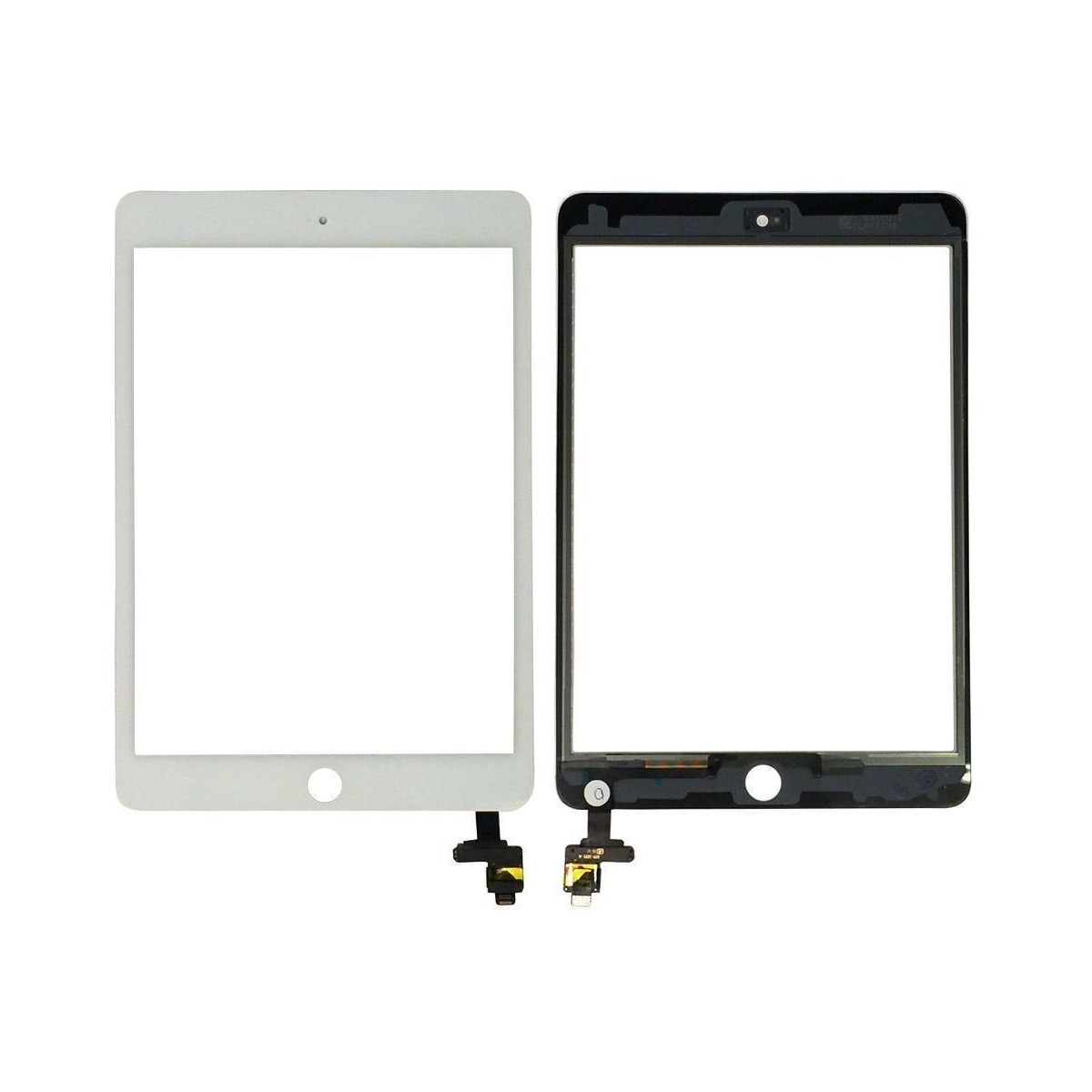 Vitre Tactile pour iPad Mini 3 Blanc Pré Assemblée sans outils