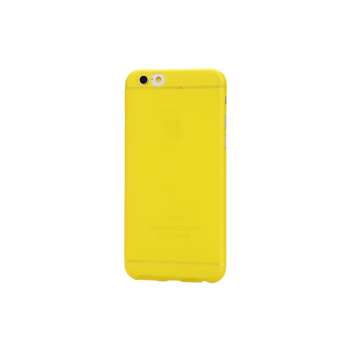 Coque Ultra Slim Translucide pour iPhone 6/6S Jaune