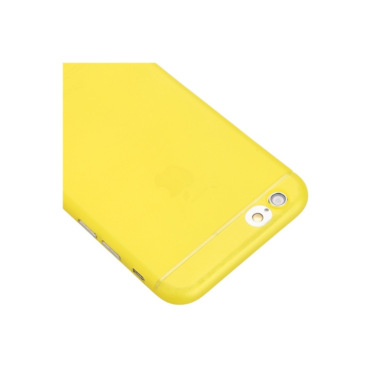 Coque Ultra Slim Translucide pour iPhone 6/6S Jaune