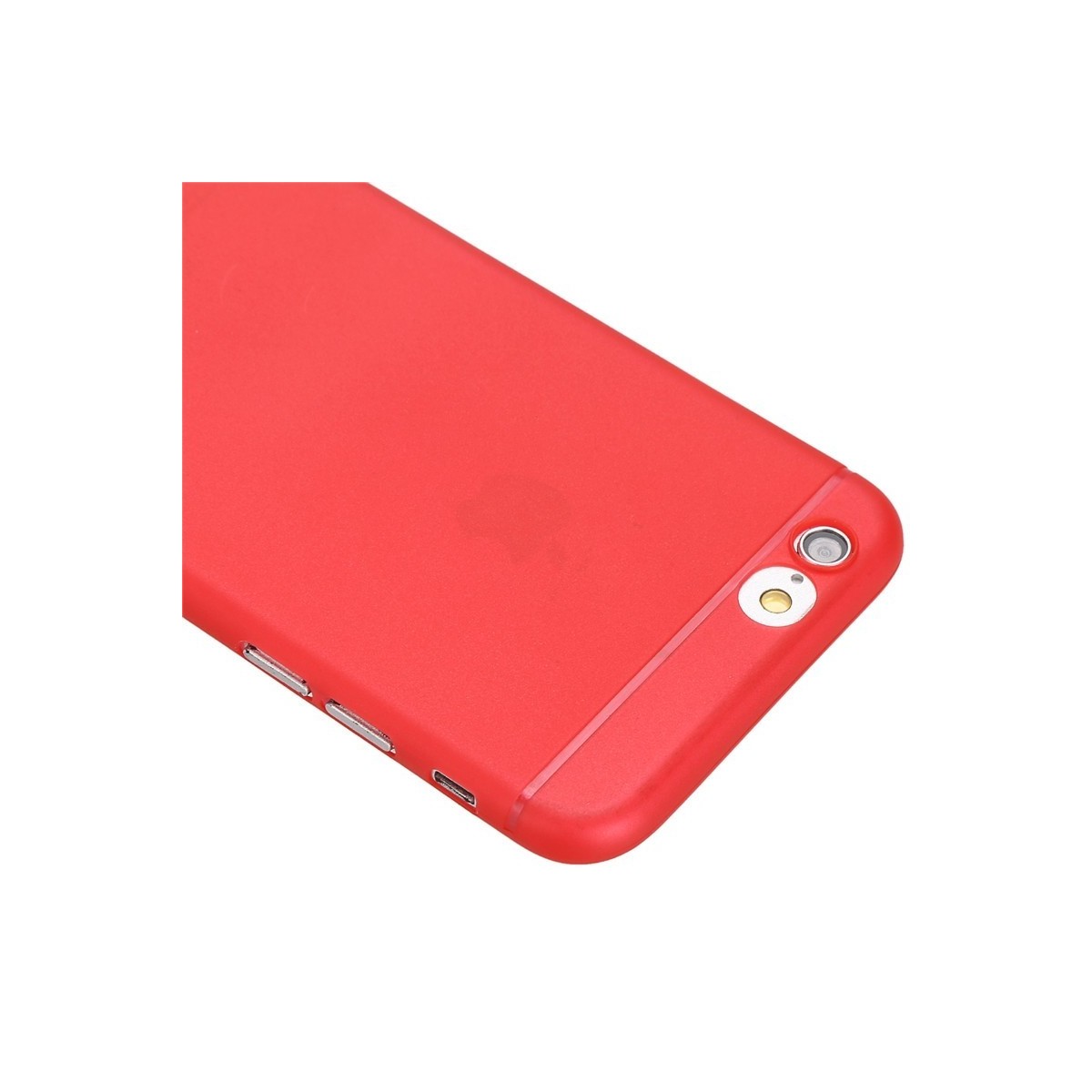 Coque Ultra Slim Translucide pour iPhone 6/6S Plus Rouge