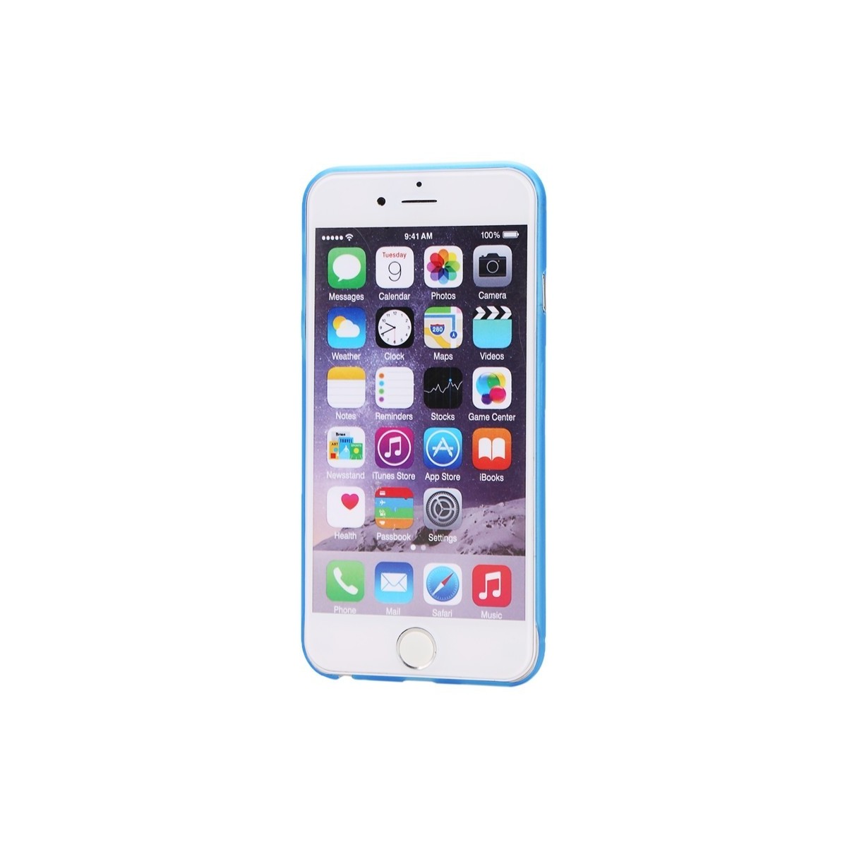 Coque Ultra Slim Translucide pour iPhone 6/6S Plus Bleu