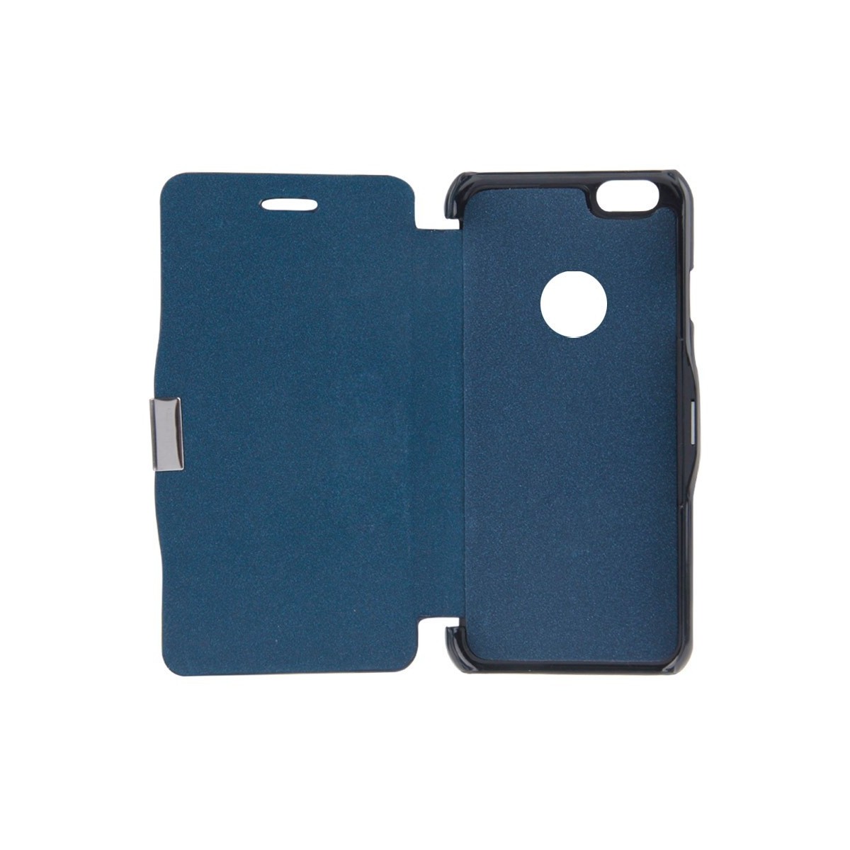 Étui à Clapet Horizontal magnétique pour iPhone 6/6S Bleu Foncé