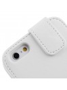 Étui à Clapet Vertical magnétique pour iPhone 6/6S Blanc