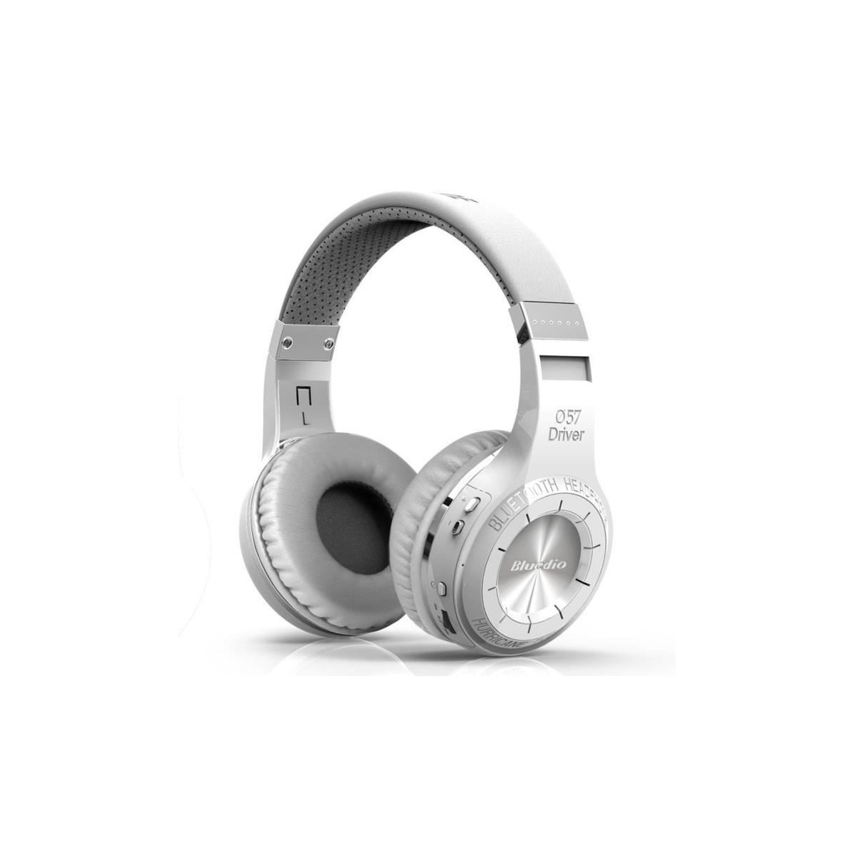 Casque Bluetooth Bluedio HT (Turbine) stéréo sans fil écouteur microphone intégré Blanc