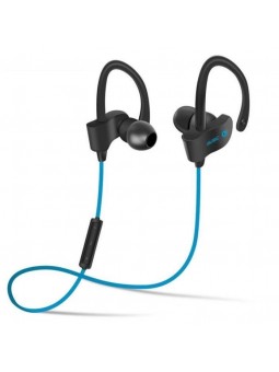 Casque Écouteurs Sport Earphone Headphone Sans fil stéréo H5 Bleu