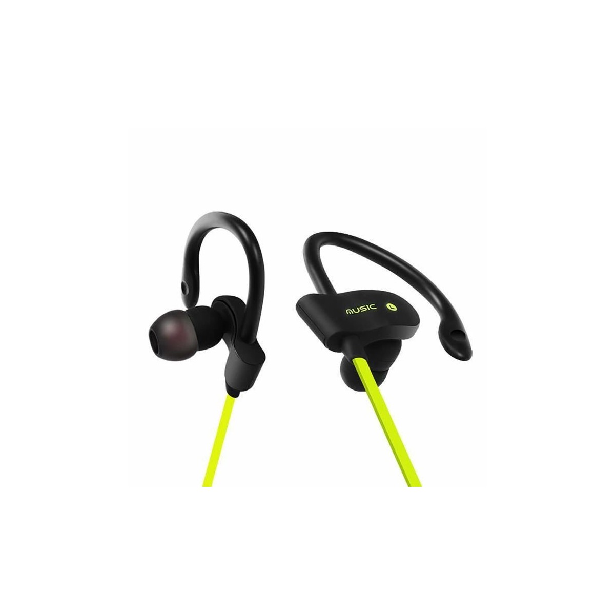 Écouteurs Sport Earphone Headphone Sans fil stéréo H5 Vert