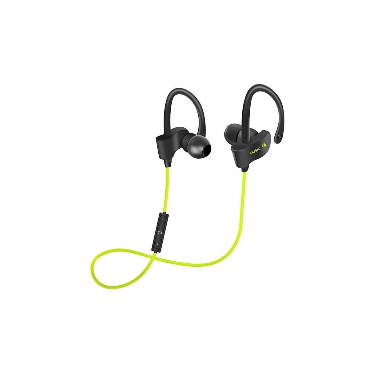 Écouteurs Sport Earphone Headphone Sans fil stéréo H5 Vert