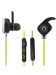 Écouteurs Sport Earphone Headphone Sans fil stéréo IP55 Vert