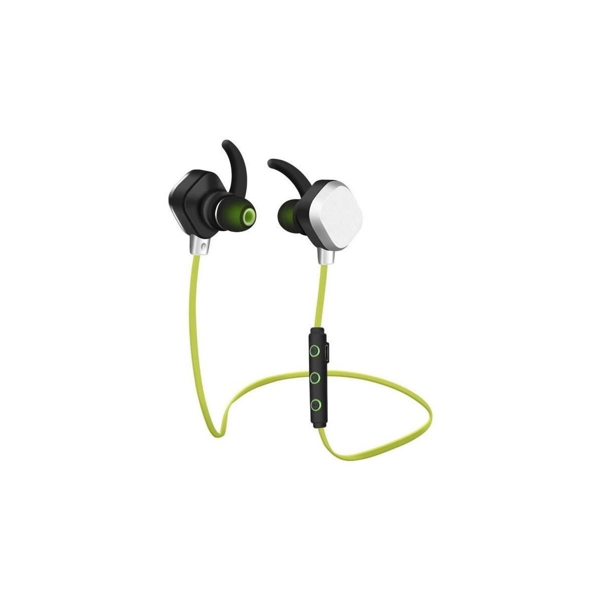 Écouteurs Sport Earphone Headphone Sans fil stéréo IP55 Vert