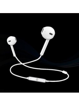 Écouteurs Sport Earphone Headphone Sans fil stéréo B3300 Blanc