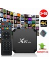 Décodeur multimédias Smart TV Box Android 7.1 X96 Mini 2G/16G