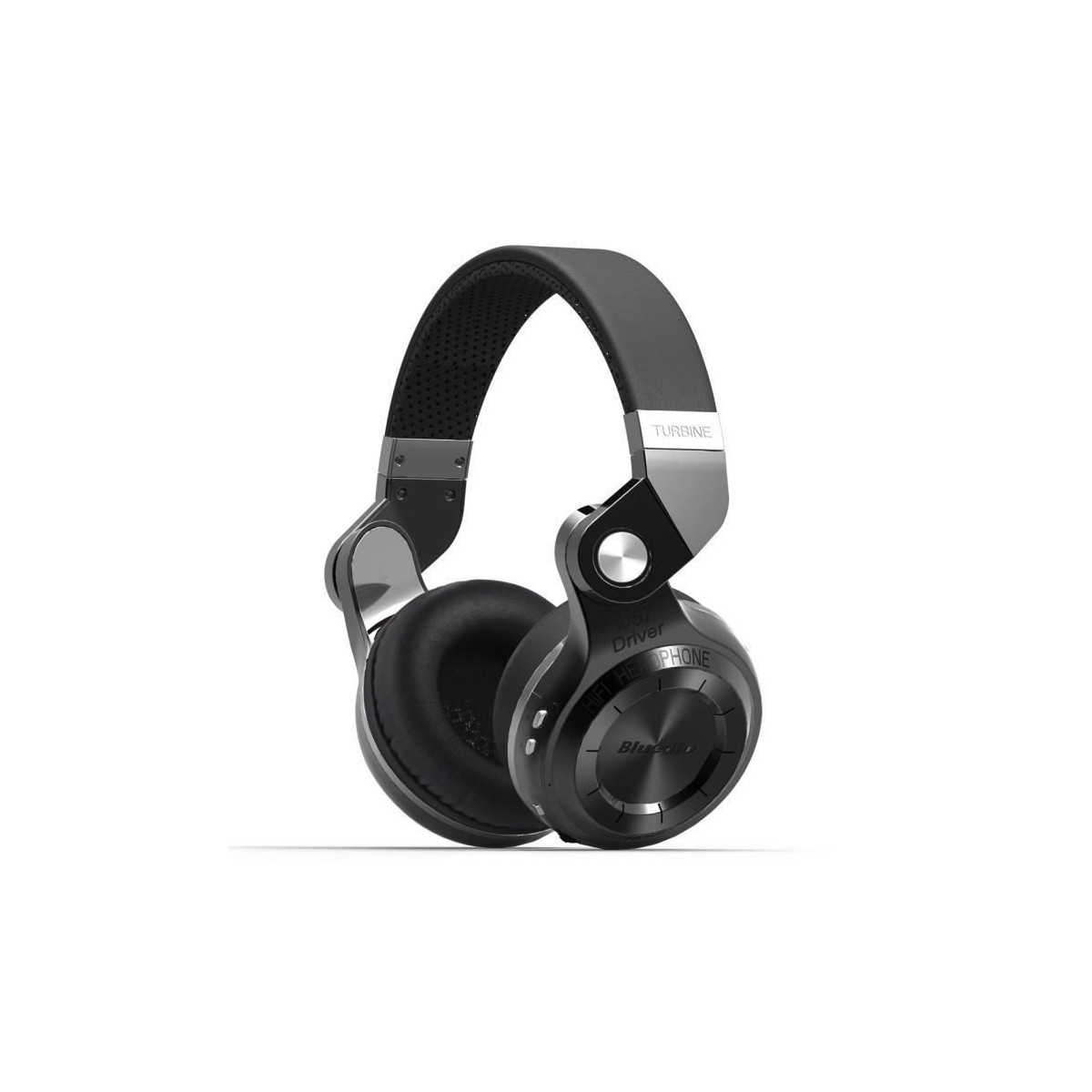 Casque Bluetooth Bluedio T2S stéréo sans fil écouteur microphone intégré Noir