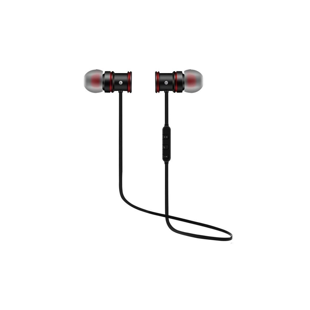 Écouteurs Sport Earphone Headphone Sans fil stéréo XT-6 Noir