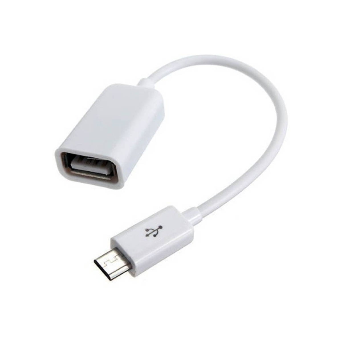 Adaptateur Micro Usb OTG Blanc