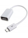 Adaptateur Micro Usb OTG Blanc
