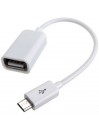 Adaptateur Micro Usb OTG Blanc