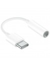 Adaptateur Type-C vers Jack 3.5mm Audio Smartphone Blanc