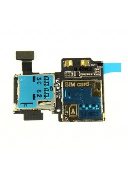 LECTEUR CARTE SIM & SD - SAMSUNG GALAXY S4 i9500 i9505 SANS OUTILS