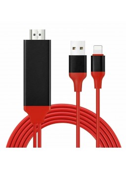 Câble Adaptateur Pour iPad iPhone 11 x Xs 6 7 8 Vers HDMI TV AV