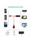 Câble Adaptateur Pour iPad iPhone 11 x Xs 6 7 8 Vers HDMI TV AV