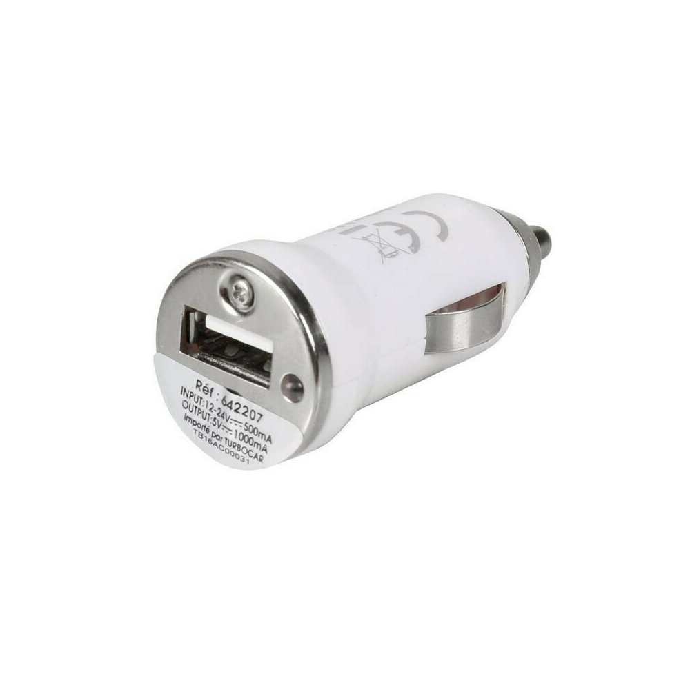 Chargeur de voiture Allume Cigare USB 12/24V 5V 1A