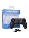 Manette PS4 Noir, Bluetooth Manette Sans Fil DualShock 4, Joypad à écran Tactile Avec Double Vibration