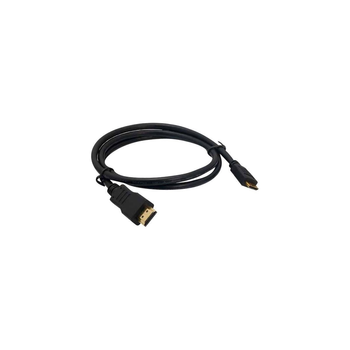 Câble HDMI vers Mini HDMI 1.5m Noir FullHD