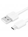 Câble USB Type-C Chargeur pour Samsung Galaxy Blanc